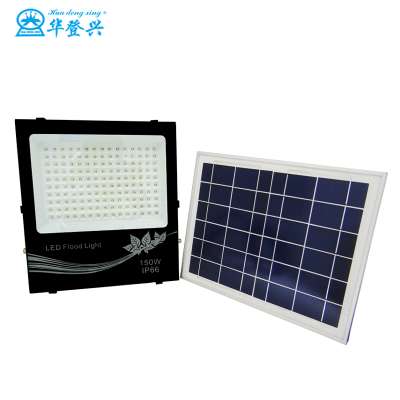 High quality Polysilicon Remote Controller waterproof IP66 Die-cast aluminum all in two SMD solar energy system flood light